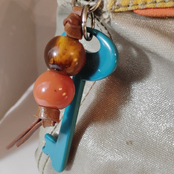 Fossil Key Per City Birds Fabric/Canvas Purse - Picture 14 of 16